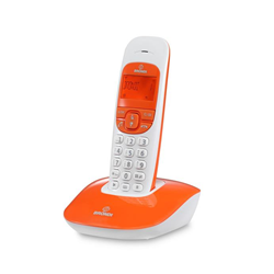 BRONDI NICE TELEFONO CORDLESS VIVAVOCE DECT GAP WH/OR