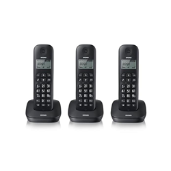 BRONDI GALA TRIO NERO TELEFONO CORDLESS 