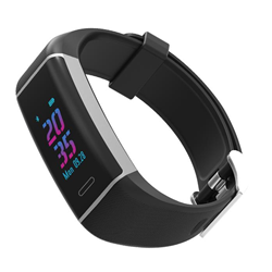 DENVER Bracciale fitness BFG-550 display a colori, Bluetooth 4.2, cardiofrequenzimetro e GPS