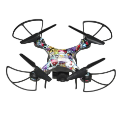 DENVER DCH-350 Drone 2.4GHz con videocamera HD 720 controller incluso Batteria 1600mAh