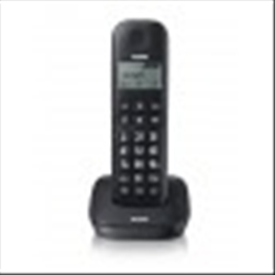 TELEFONO CORDLESS BRONDI GALA DECT GAP DISPLAY ALFANUMERICO NERO