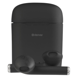 DENVER TWE-46 BK AURICOLARI BLUETOOTH 5.0 WIRELESS C/MICROFONO