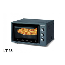 BEHOME FSV-38 BK FORNO ELETTRICO 38 LT VENT. SMALTATO 320° D/VETRO LUCE 1500W