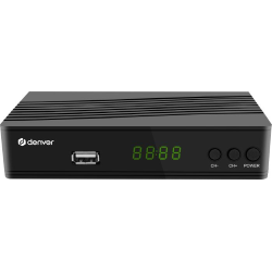 DENVER DTB-146 DECODER DIGITALE TERRESTRE DVB-T2 H.265 HDMI SCART USB