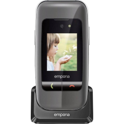 EMPORIA V200 ONE S/GY DSP 2,4" FLIP GRANDI TASTI M1-M3 IP54 ALTI VOLUMI