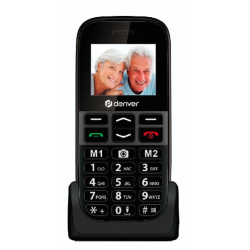 DENVER BAS-18500MEB EU SENIOR PHONE GRANDI TASTI ALLARME SOS