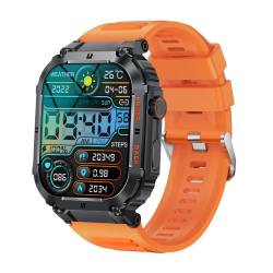 DENVER SWC-191 OR SMARTWATCH BT DSP 1,96" CHIAMATE MESS. FREQ-PRESSIONE-OSSIGENO DEL SANGUE 