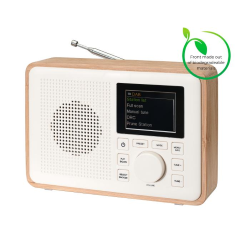 DENVER DAB-60LW EADIO DAB+ FM  RADIO PARTI IN BIOPLASTICA