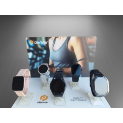 EXPO WATCH ESPOSITORE DA BANCO PER SMARTWATCH LOGO DENVER 5 POSTI