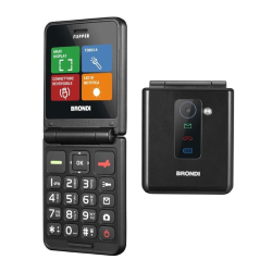 BRONDI FLIPPER BK DUAL SIM 3 TASTI ACCESSO RAPIDO