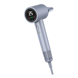 DENVER HDD-1400 SILVER ASCIUGA CAPELLI AD ALTA VELOCITA' CON DISPLAY DIGITALE A LED