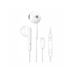 Rovi Cosmo Auricolare stereo Lightning con controllo remoto, attivazione bluetooth, white
