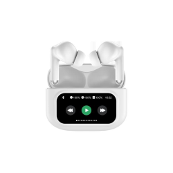 DENVER TWD-305 AURICOLARI WIRELESS BLUETOOTH CUSTODIA DI RICARICA E TOUCH SCREEN LCD