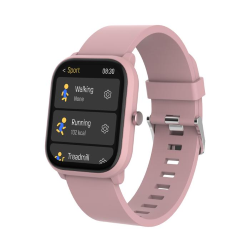 DENVER SWK-120RO Smartwatch Bluetooth per bambini con funzione di chiamata e sensore di frequenza cardiaca