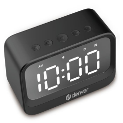 DENVER EC-53B SVEGLIA CON FUNZIONE ALTOPARLANTE BLUETOOTH