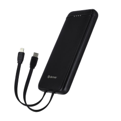 DENVER PQCA-10320 POWERBANK A RICARICA RAPIDA CON BATTERIA AL LITIO RICARICABILE DA 10000 mAh ALL'INTERNO   PD20W