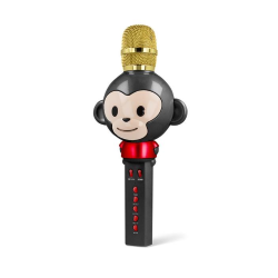 ROVI MX100 BK MICROFONO KARAOKE BLUETOOTH CON ALTOPARLANTE SCIMMIETTA BLACK