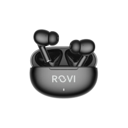 ROVI Y37 BK Buds - Auricolari Wireless (Noise Cancelling) BLACK