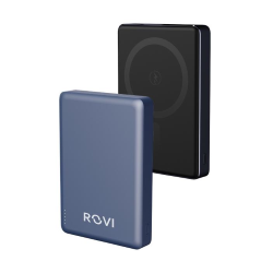 ROVI LX12+ POWER BANK MAGSAFE 10000 MAH BLU
