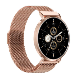 DENVER SWC-394 RS/GD SMARTWATCH BT CARDIOFREQUENZIMETRO, PRESSIONE SANGUIGNA, OSSIGENO E SENSORE DI STRESS