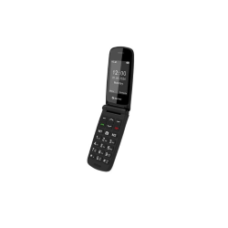 DENVER BAS-24800L TELEFONO CELLULLARE A CONCHIGLIA 4G SENIOR CON SCHERMO A COLORI DA 2,4",FUNZIONE BLUETOOTH E FUNZIONE SOSPHONE