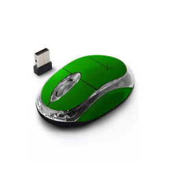 ROVI MOUSEHARRIER3DGRN  Mouse ottico wireless progettato per computer desktop e laptop.