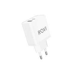 ROVI ST900 NEW GaN 45w FAST CHARGER USB-C - 1USB A