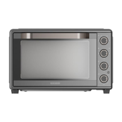 B+D FORNO ELETTRICO POTENZA 2000W. CAPACITÀ 45 LT. REGOLAZ. TEMPERATURA DA 100° A 230° MODALITÀ STAY ON, TIMER CON SEGNALE ACUSTICO. 15 FUNZIONI COTTURA PREIMPOSTATE.GRILL GIRARROSTO, TEGLIA GRIGLIA CROMANTA.