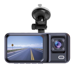 DENVER CCT-2500 DASHCAM AUTO CON DOPPIA TELECAMERA DSP 2" 1920X1080P G-SENSOR