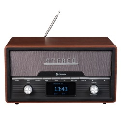 DENVER MDA-525DW DAB/+FM RETRO' SYSTEM COB CD PLAYER E BLUETOOTH