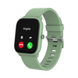 DENVER SWK-120GN Smartwatch Bluetooth per bambini con funzione di chiamata e sensore di frequenza cardiaca