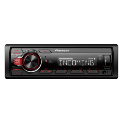 PIONEER MVH-330DAB RICEVITORE 1 DIN CON DAB/DAB+, BLUETOOTH®, ILLUMINAZIONE ROSSA, USB E COMPATIBILE CON DISPOSITIVI ANDROID  