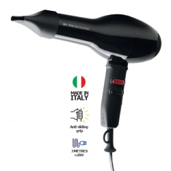 GAMMA+ G+704 ASCIUGACAPELLI ERGONOMIC BILANCIATURA PROFESSIONALE ANTIAFFATICAMENTO CON BECCUCCIO 2000W 