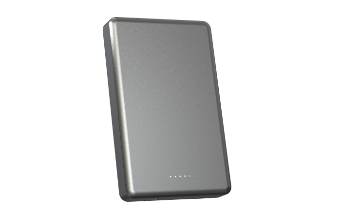 DENVER PQCW-10010 POWERBANK DA 10.000 mAh CON CARICA RAPIDA WIRELESS MAGNETICA DA 15 W 