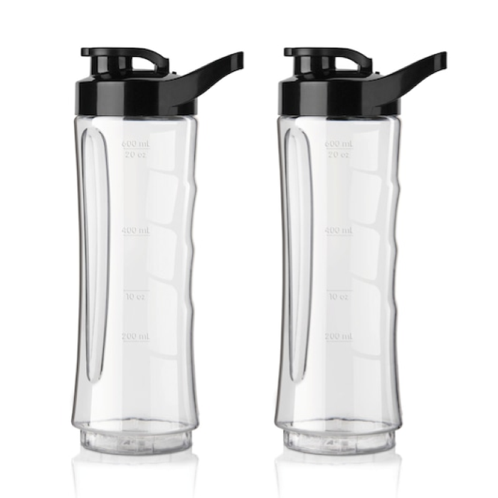 B+D SMOTHIE COLORE GRAFITE ANTIMPRONTA, 350W, DUE CONTENITORI IN TRITAN CAPACITÀ 600 ML.