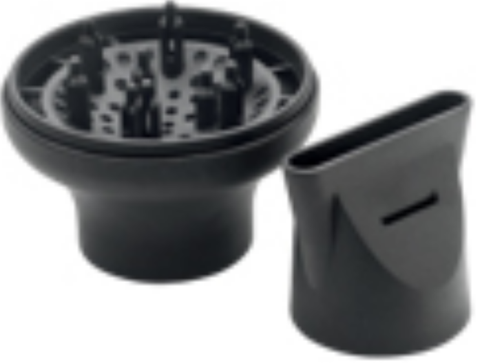 GAMMA+ G+700 MINI ASCIUGACAPELLI CON BECCUCCIO E DIFFUSORE IDEALE PER VIAGGI  1100W 